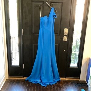 Baby Blue Bridesmaids Dress